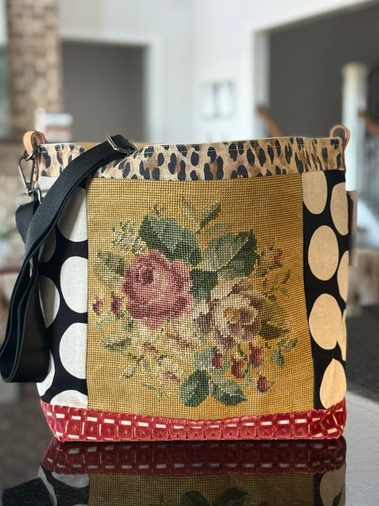 OOK Needlepoint Tote