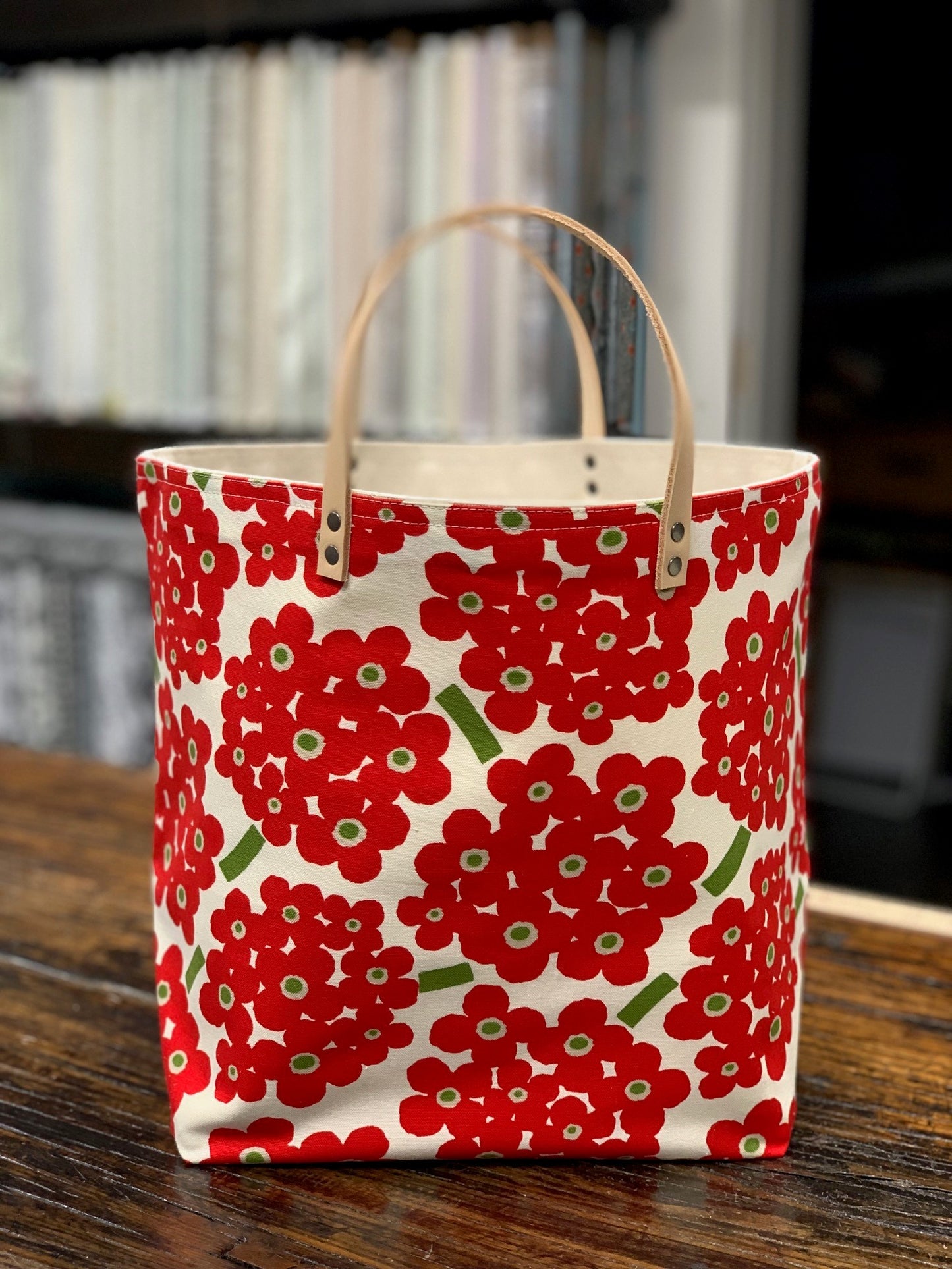 Amazing Grace Red Bucket Bag