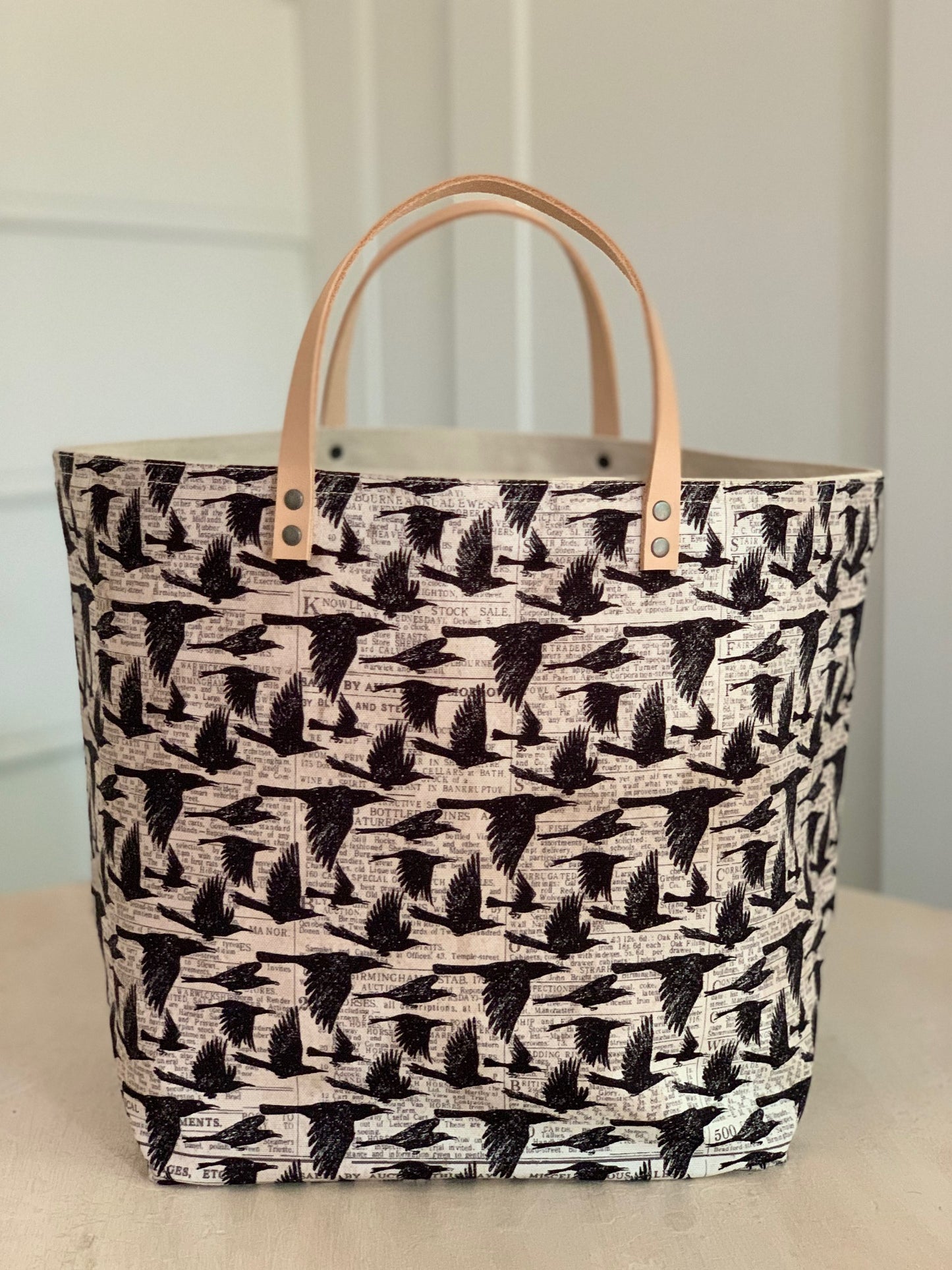 Murder Of Crows Bucket Bag