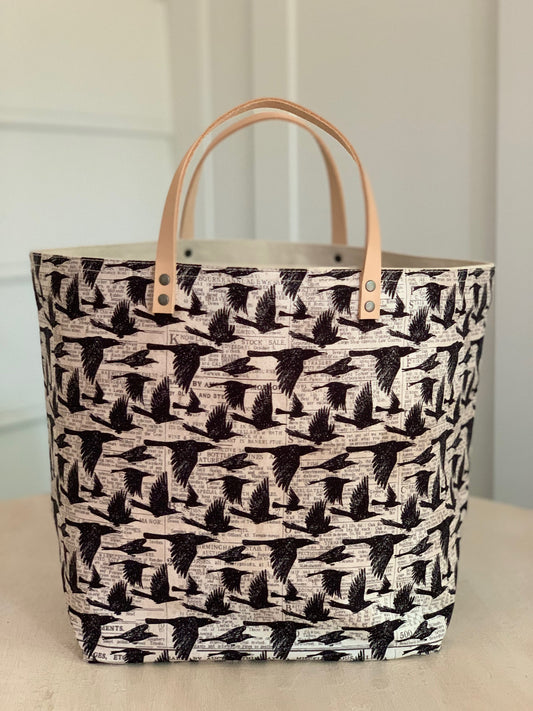 Murder Of Crows Bucket Bag
