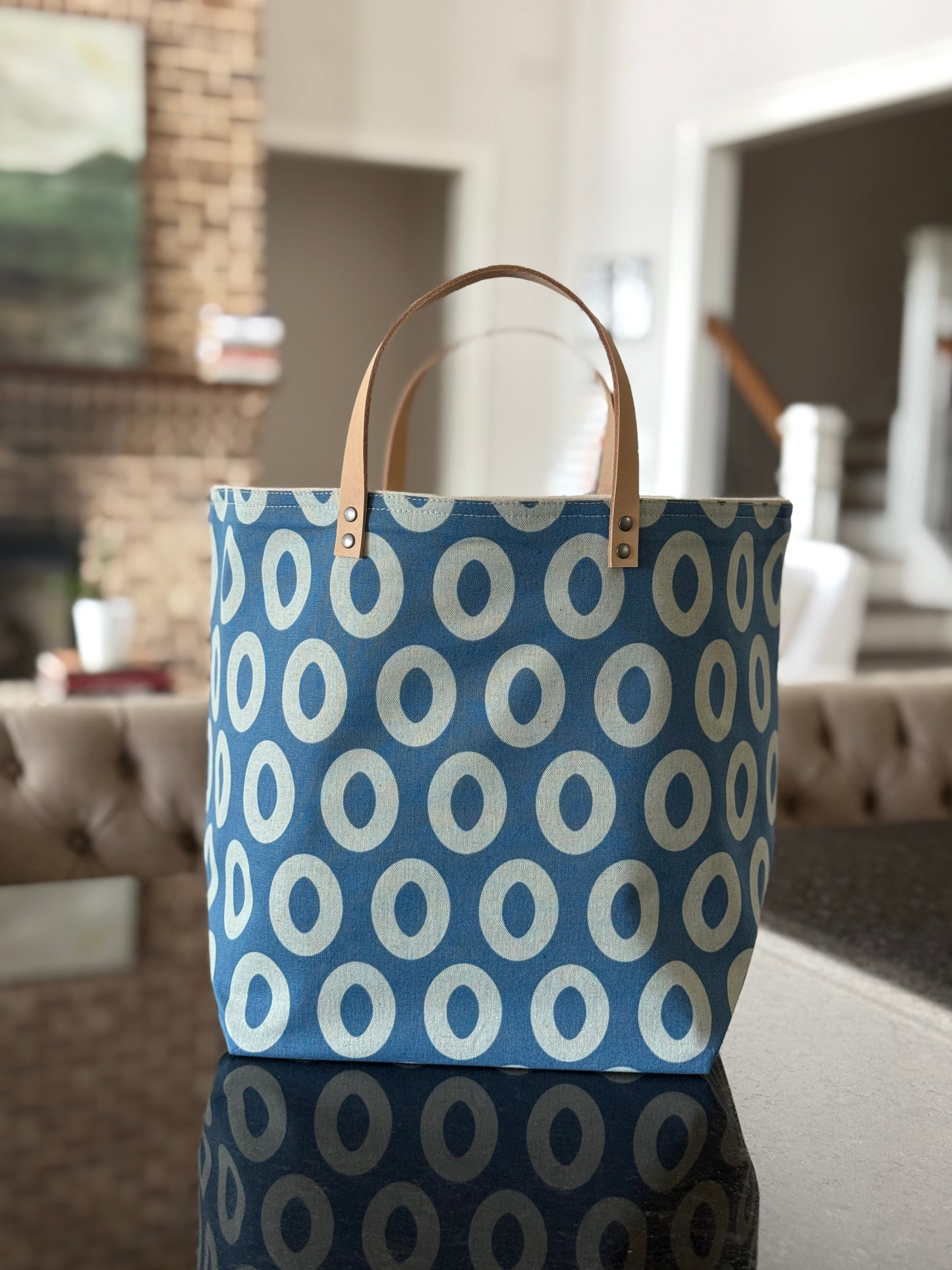 Ringo Blue Bucket Bag